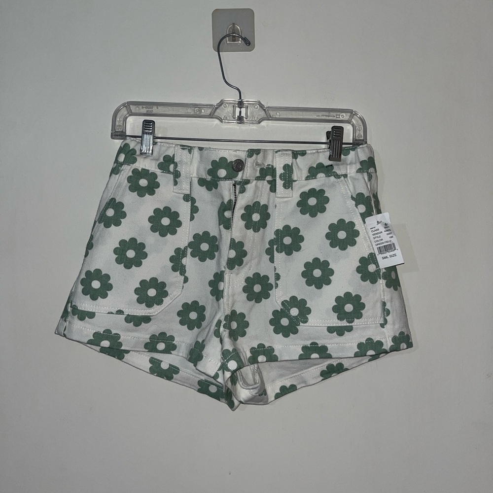 PacSun Floral Denim Shorts